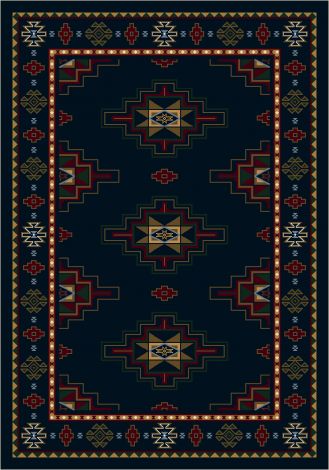 Prairie Star Sapphire Signature Collection Area Rug