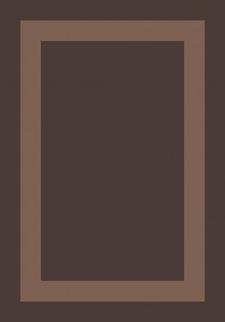 Bailey Dark Brown Modern Times Collection Area Rug