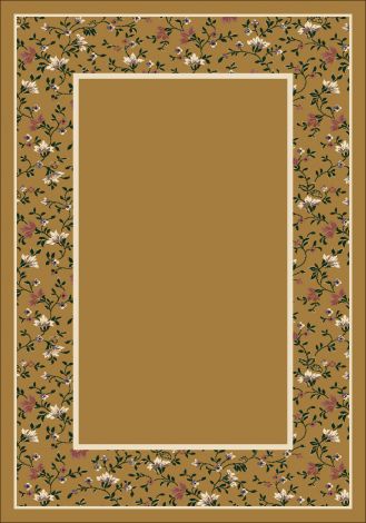 Garden Glory Golden Topaz Milliken Design Center Collection Area Rug