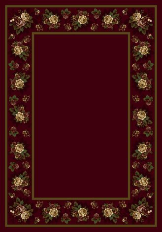 Floral Lace Cranberry Ii Milliken Design Center Collection Area Rug