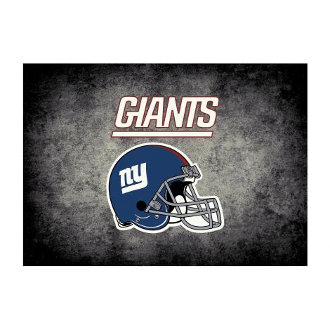 New York Giants Distressed NFL Rug