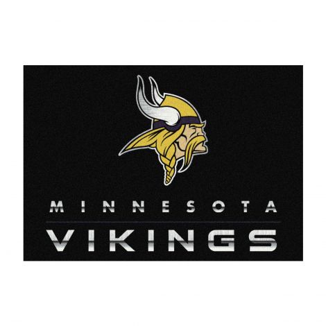 Minnesota Vikings Chrome NFL Rug