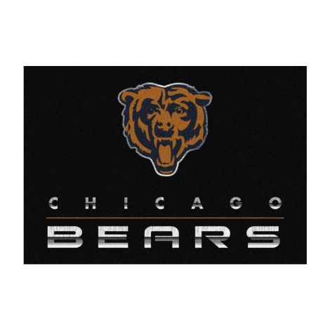 Chicago Bears Chrome NFL Rug
