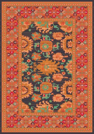 Karshi Smog Pastiche Collection Area Rug