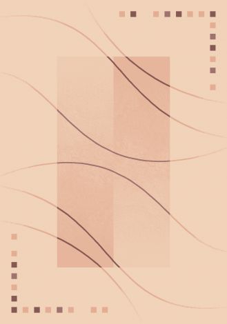 Caliente Alabaster Pastiche Collection Area Rug