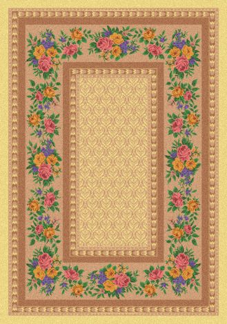 Kerri Autumn Sun Pastiche Collection Area Rug