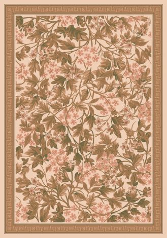 Delphi Sand Pastiche Collection Area Rug