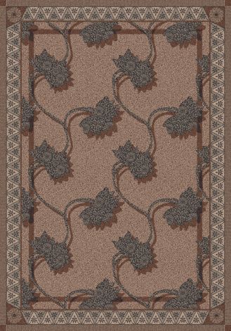 Bantam Mink Pastiche Collection Area Rug