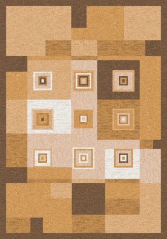 Bloques Golden Morn Pastiche Collection Area Rug