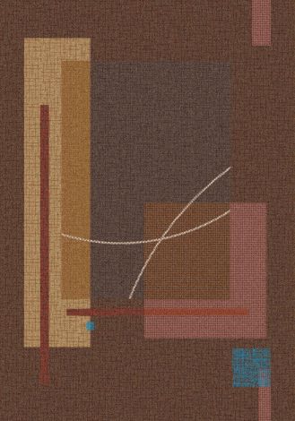 Fairmont Nutshell Pastiche Collection Area Rug