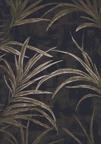 Cameroon Ebony Modern Times Collection Area Rug
