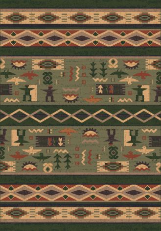 Kiva Autumn Forest Modern Times Collection Area Rug