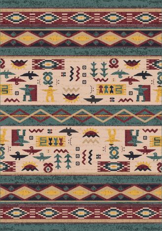 Kiva Hazy Forest Modern Times Collection Area Rug