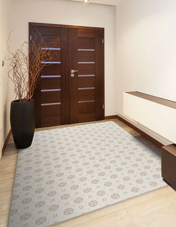 Asiana Ivory Imagine Figurative Collection Area Rug