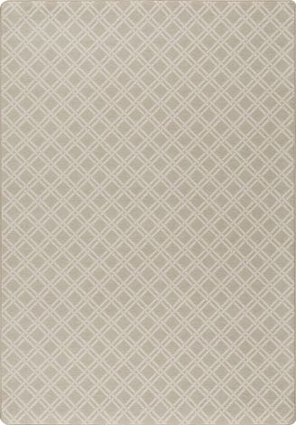 Canova Lattice Raw Silk Imagine Figurative Collection Area Rug