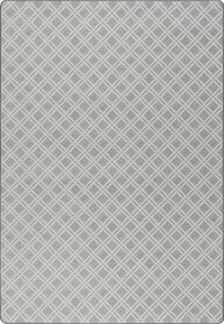 Canova Lattice Silvery Blue Imagine Figurative Collection Area Rug