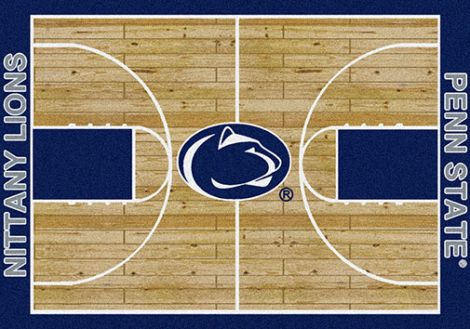 Penn State College Home Court Rug