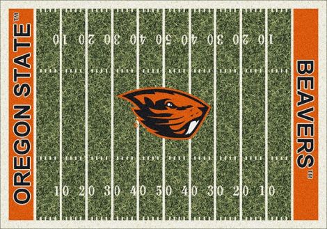 Oregon State College Home Field Rug