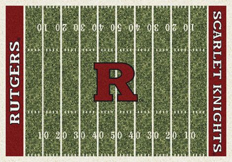 Rutgers College Home Field Rug