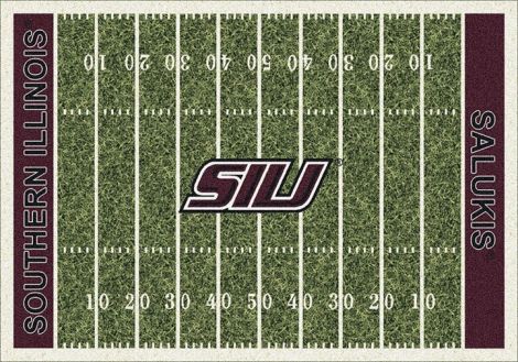 Southern Illinois College Home Field Rug