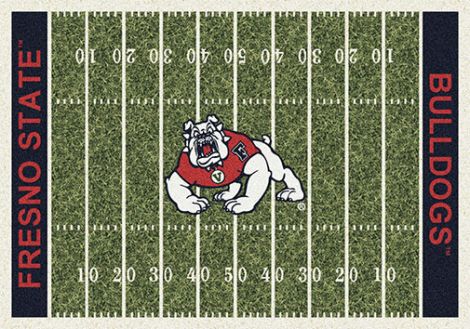 Fresno State College Home Field Rug