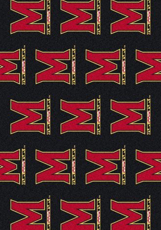 Maryland College Repeating Rug