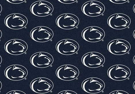 Penn State College Repeating Rug