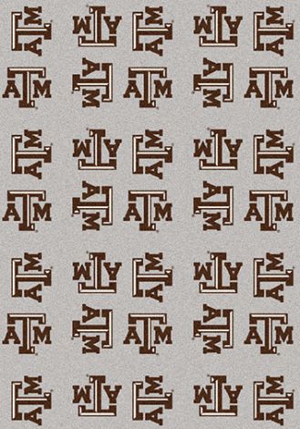 Texas A&M College Repeating Rug