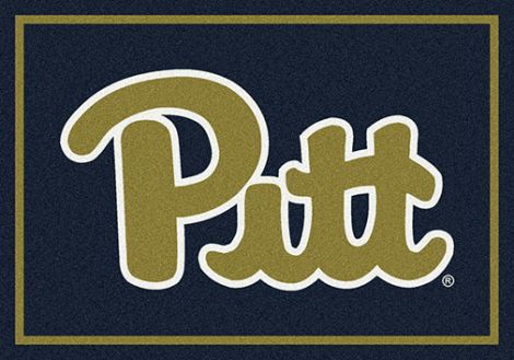Pittsburgh College Team Spirit Rug