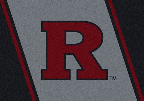 Rutgers College Team Spirit Rug