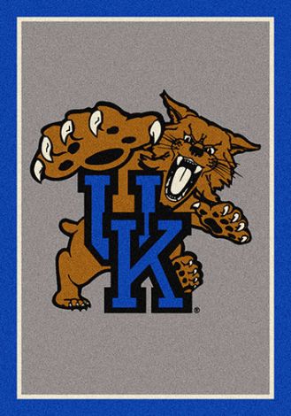 Kentucky College Team Spirit Wildcat Rug