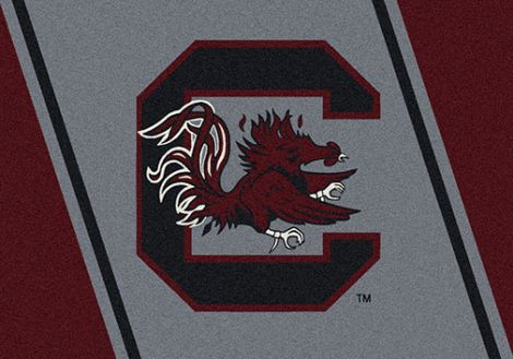 South Carolina College Team Spirit Rug