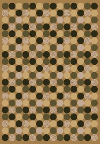 Da T Da Maize Innovations Collection Area Rug