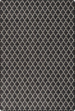 Essex Manor Black Imagine Figurative Collection Area Rug