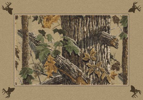 Extra Brown Realtree Collection Area Rug