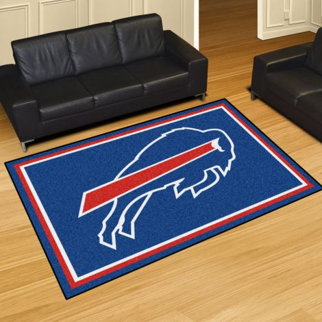 Buffalo Bills MLB 5x8 Plush Rugs