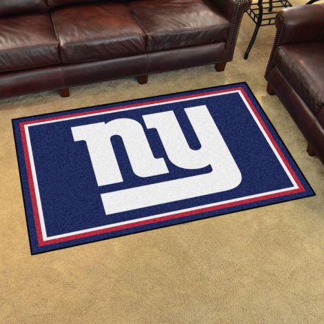 New York Giants MLB 4x6 Plush Rugs