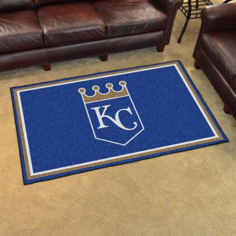 Kansas City Royals MLB 4x6 Plush Rugs