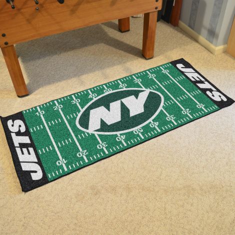 New York Jets MLB Football Field Runner Mats