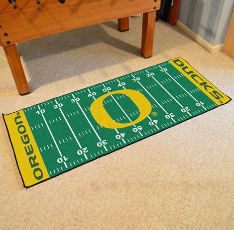 University of Oregon Collegiate Football Field Runner Mat
