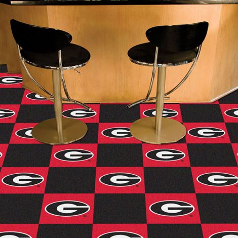 University of Georgia Collegiate Team Carpet Tiles