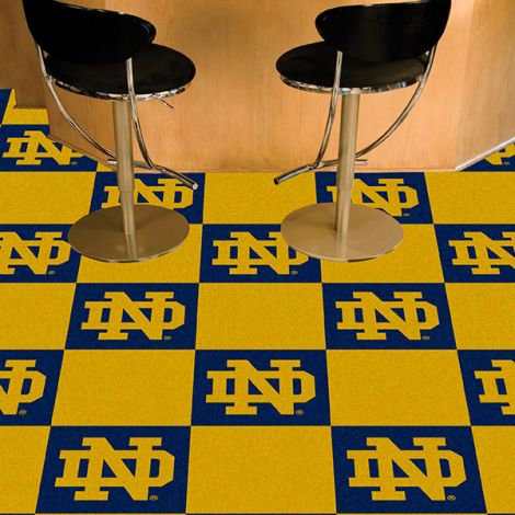 Notre Dame Collegiate Team Carpet Tiles