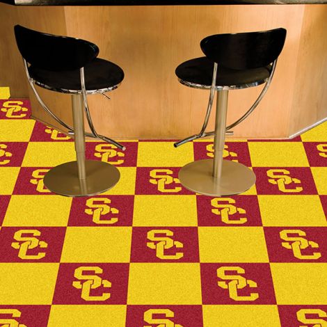 University of Southern California Collegiate Team Carpet Tiles