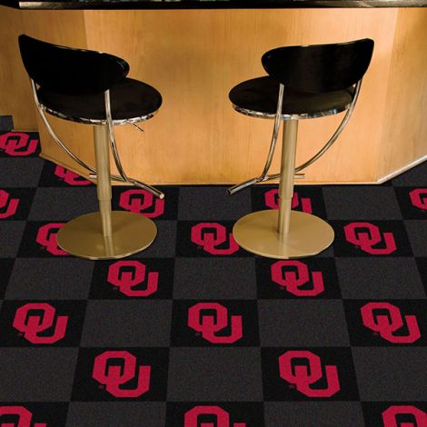 University of Oklahoma Collegiate Team Carpet Tiles