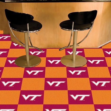 Virginia Tech Collegiate Team Carpet Tiles