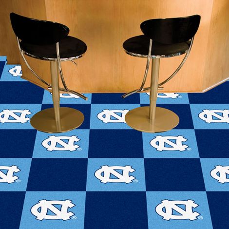 University of North Carolina Chapel Hill Collegiate Team Carpet Tiles