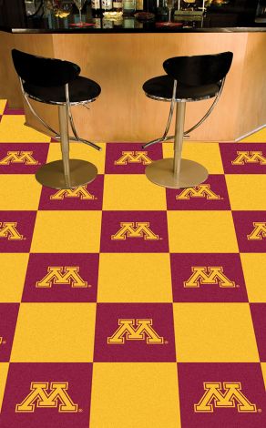 University of Minnesota Collegiate Team Carpet Tiles