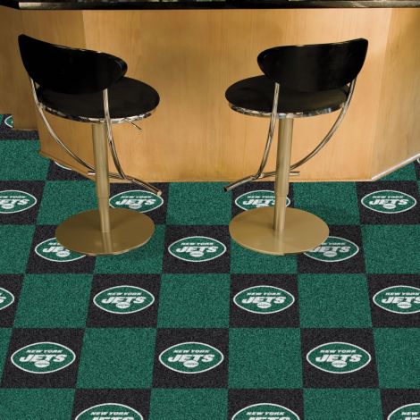 New York Jets MLB Team Carpet Tiles