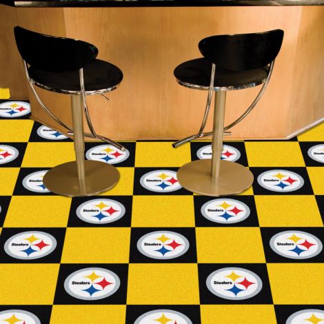 Pittsburgh Steelers MLB Team Carpet Tiles