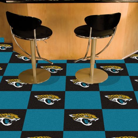 Jacksonville Jaguars MLB Team Carpet Tiles